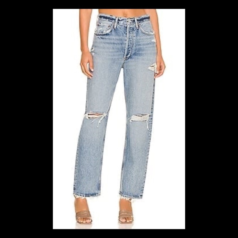 AGOLDE 90's Mid Rise Loose in Isolate
Retail $198